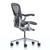 Herman Miller Aeron Chair in Executive Graphite rear angle