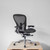Herman Miller Aeron Size B Graphite  with polished frame and base - re-lived