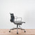Vitra Eames EA 117 Black Leather with Chrome Base Chair - Re-Lived