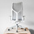 Herman Miller Cosm White / Mineral High Back Office Chair | Re-Lived Herman Miller Cosm White / Mineral High Back Office Chair | Re-Lived