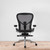 Herman Miller Aeron Onyx / Polished Size C (large) Chair | Re-Lived