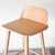 Muuto Nerd Bar Stool Oak | Re-Lived Muuto Nerd Bar Stool Oak | Re-Lived