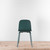 Muuto Visu Side Chair Wood - Dark Green | Re-Lived