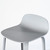Muuto Visu Bar Stool Wood - Light Blue | Re-Lived