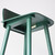 Muuto Nerd Bar Stool Green | Re-Lived underside