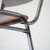 Deadgood Working Bar Chair, Silver Metal Frame / Oak Seat - 65cm Seat Height | Re-Lived