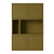 Muuto Stacked Units in Brwon Green