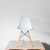 Vitra Eames DSW RE Side Chair Cotton White - Re-Lived
