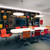 Vitra Eames Aluminium Group EA 105 / EA 107 / EA 108 Chairs around a conference table