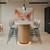 Vitra Eames Wire Stools around a high bench