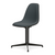 Eames DSL RE Plastic Side Chair Fully Upholstered