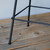 Muuto Fiber Counter Stool Black Plastic Shell with Black Base | Re-Lived
