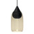 Mater Liuku Drop Pendant Light with Smoked Glass Shade Mater Liuku Drop Pendant Light with Smoked Glass Shade