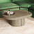 Mater Alder Lounge Coffee Table next to a sofa Mater Alder Lounge Coffee Table next to a sofa
