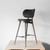 Mater High Stool Leather Upholstery 69cm Seat Height with Backrest | Re-Lived