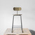 Mater Earth Stool 69cm Seat Height with Backrest Coffee Waste Dark | Re-Lived