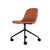 Muuto Fiber Side Chair Swivel Base Upholstered Seat Shell Muuto Fiber Side Chair Swivel Base Upholstered Seat Shell