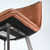 Gallery Palmer Stool - Brown | Re-Lived