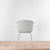 Muuto Fiber Arm Chair - Grey / 4 Leg Tube Base | Re-Lived
