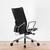 Girsberger Diagon Black Leather Office Chair | Re-Lived