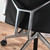 Girsberger Diagon Black Leather Office Chair | Re-Lived