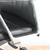 Girsberger Diagon Black Leather Office Chair | Re-Lived
