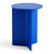 HAY Slit High Coffee Table in Vid Blue Lacquer