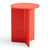 HAY Slit High Coffee Table in Candy Red Lacquer