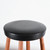 Carl Hansen CH58 68cm High Bar Chair - Black Leather| Re-Lived
