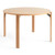 HAY Rey Dining Table in Golden Lacquered Beech