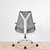 Herman Miller Sayl Black / White Office Chair | Re-Lived