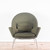 Carl Hansen CH468 Oculus Lounge Chair - Clara Fabric | Re-Lived