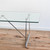 Elite Clear Glass Coffee Table - Re-Lived