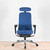 HAG SoFi 7300 Blue Upholstered Back Office Chair with Headrest | Re-Lived