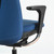 HAG SoFi 7300 Blue Upholstered Back Office Chair with Headrest | Re-Lived