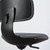 Vitra Rookie Blue Grey Melange Fabric with Deep Black Base & Frame - Re-Lived