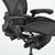 Herman Miller Classic Aeron Size B (medium) Chair - Tuxedo Grey Black Mesh with Graphite Frame and Base | Re-Lived