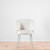 Vitra Mikado Side Chair Sand Leather with Mint Legs - Re-Lived