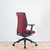 Vitra ID Cloud Dark Red Fabric with Arms Office Chair - Re-Lived