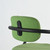 Vitra Allstar Office Chair in Green Grass / Forest Hopsak Fabric with Deep Black Base & Frame - Re-Lived