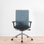 Vitra ID Trim Blue / Black Fabric with Fully Adjustable Arms Office Chair - Re-Lived