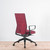 Vitra ID Trim Reflect Red Fabric with Ring Arms Office Chair - Re-Live