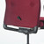 Vitra ID Trim Reflect Red Fabric with Ring Arms Office Chair - Re-Live