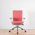 Vitra ID Soft Pink Fabric with Height Adjustable Arms Office Chair - Re-Lived