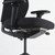 Vitra ID Cloud Black Fabric with Arms Office Chair - Re-Lived