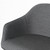 Vitra Softshell Armchair with 4 Star Base in Dumet Grey Melange Fabric - Re-Lived