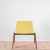 NaughtOne Viv Lounge Chair, Walnut Frame with Maharam Comet Yellow Upholstery | Re-Lived