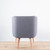 NaughtOne Hush Low Lounge Chair, Oak Legs with Maharam Metaphor Crossroad Upholstery | Re-Lived