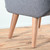 NaughtOne Hush Low Lounge Chair, Oak Legs with Maharam Metaphor Crossroad Upholstery | Re-Lived