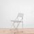 HAY X-Line Chrome Outdoor Chair| Re-Lived